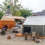 Moab Rv Resort Glamping Setup Tent In Rv Park #4 Ok-T4