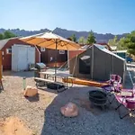 Moab Rv Resort Glamping Setup Tent In Rv Park #4 Ok-T4
