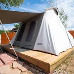 Moab Glamping Setup Tent In Rv Park #1 Ok-T1