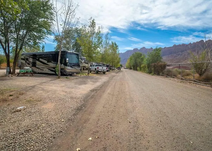Moab Glamping Setup Tent In Rv Park #1 Ok-T1