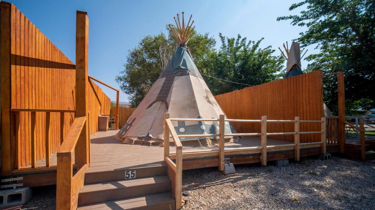 Campsite Ok Rv Park Glamping Tipi Ok54 Moab
