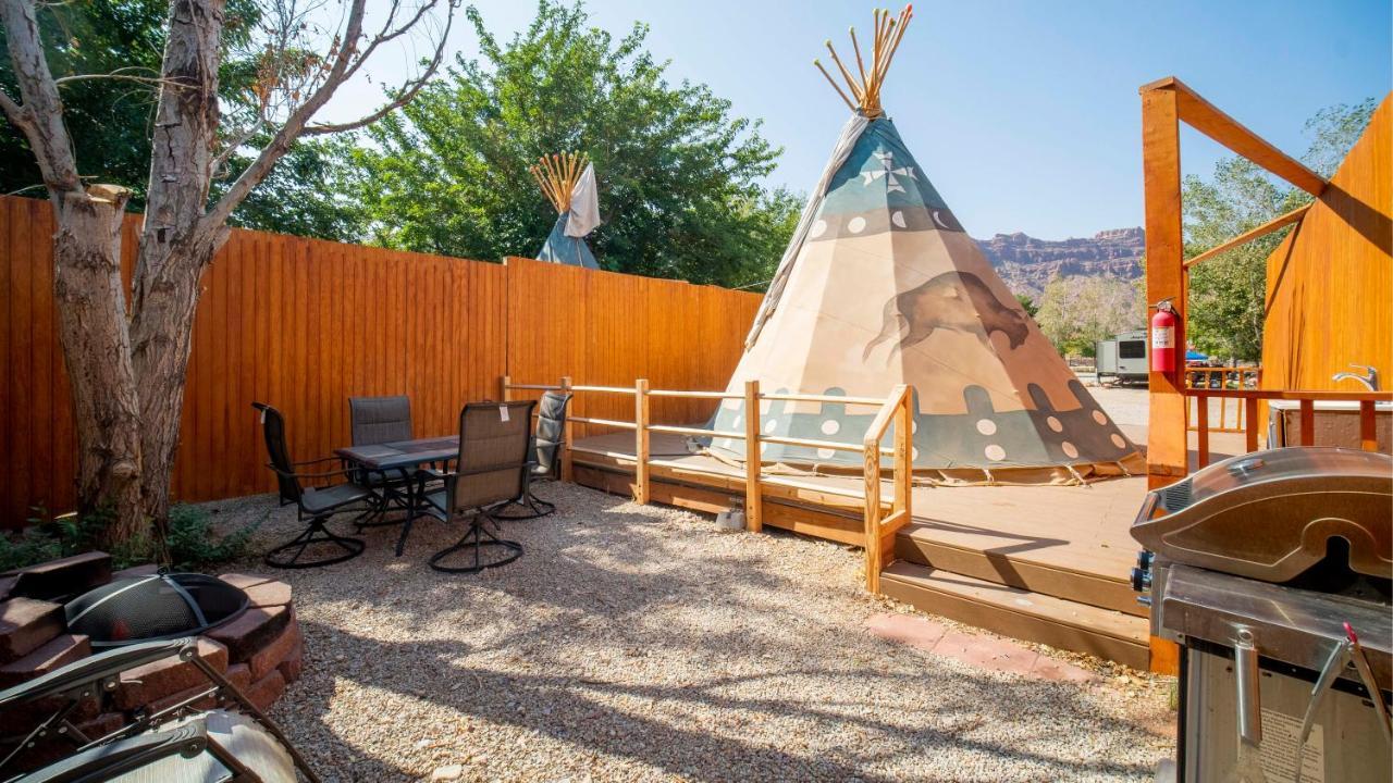 Campsite Ok Rv Park Glamping Tipi Ok54 Moab