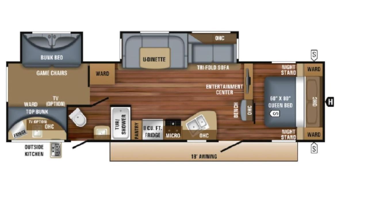 Outdoor Glamping Jayco Rv Ok35 Apartment Moab