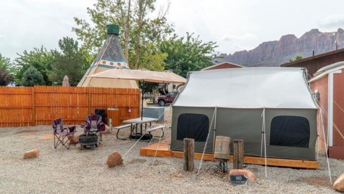 Funstays Glamping Setup Tent In Rv Park #4 Ok-t4 *