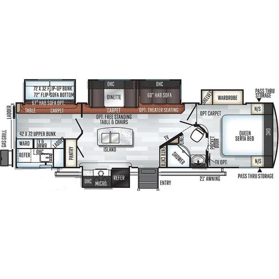 Outdoor Glamping Rockwood Trailer Ok28 Apartment