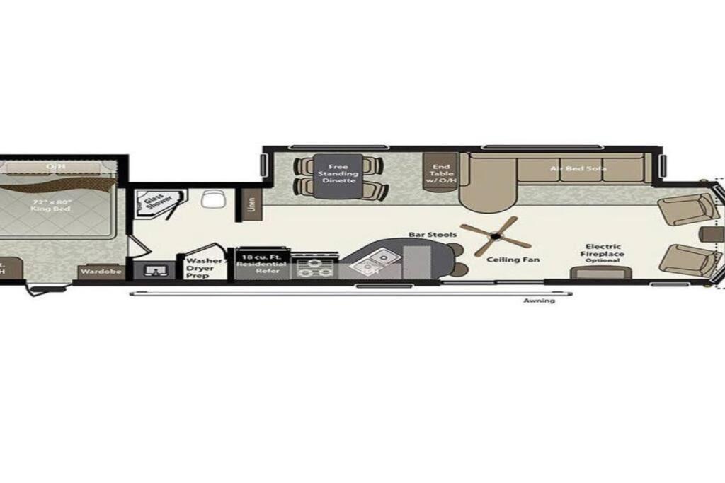 Rv Outdoor Glamping Destination Rv Ok40 Moab