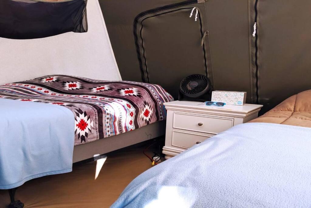 Rv Glamping Setup Tent In Rv Park #4 Ok-t4 Holiday home