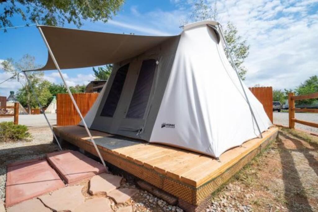 Glamping Setup Tent In Rv Park #1 Ok-t1 Moab