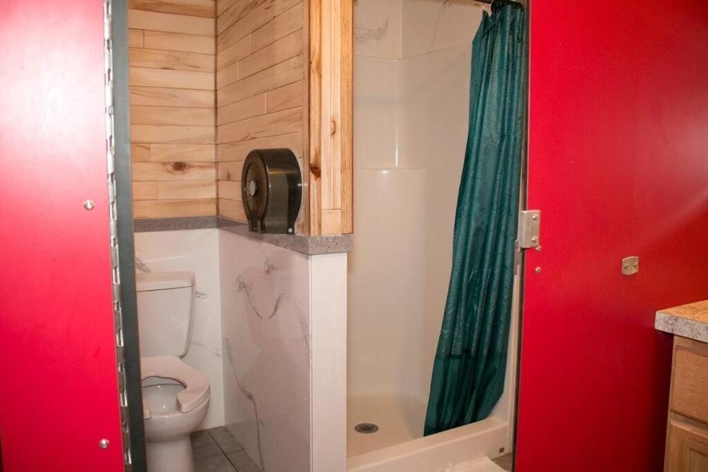 Rv Glamping Setup Tent In Rv Park #2 Ok-t2