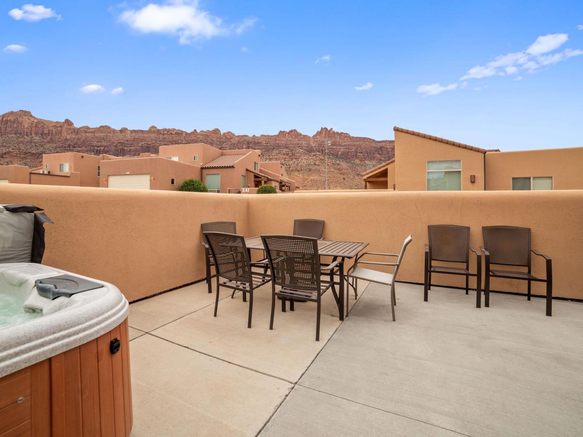 Rim Village X3- Large Patio Wprivate Hot Tub Holiday home