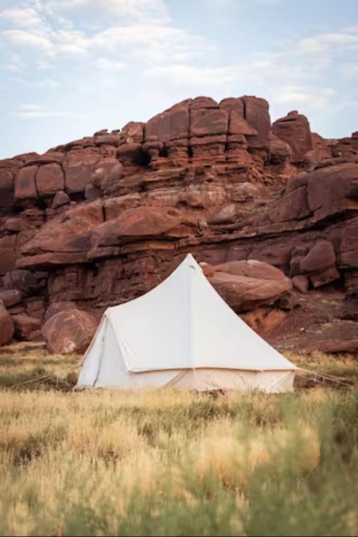 Luxury tent Glamping Family Tent At Private Riverside Ranch