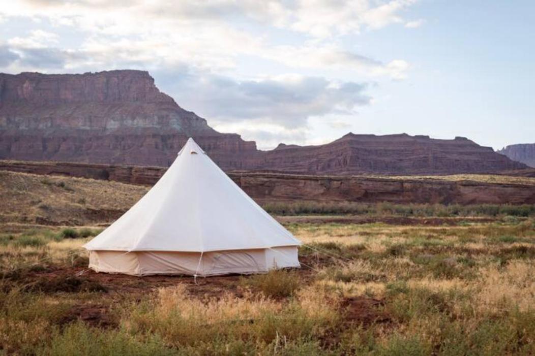 Glamping Family Tent At Private Riverside Ranch Luxury tent *
