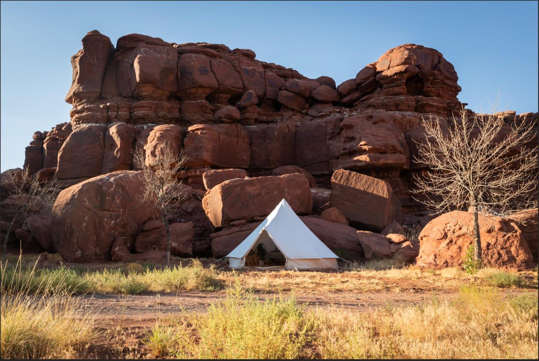 Glamping Family Tent At Private Riverside Ranch *