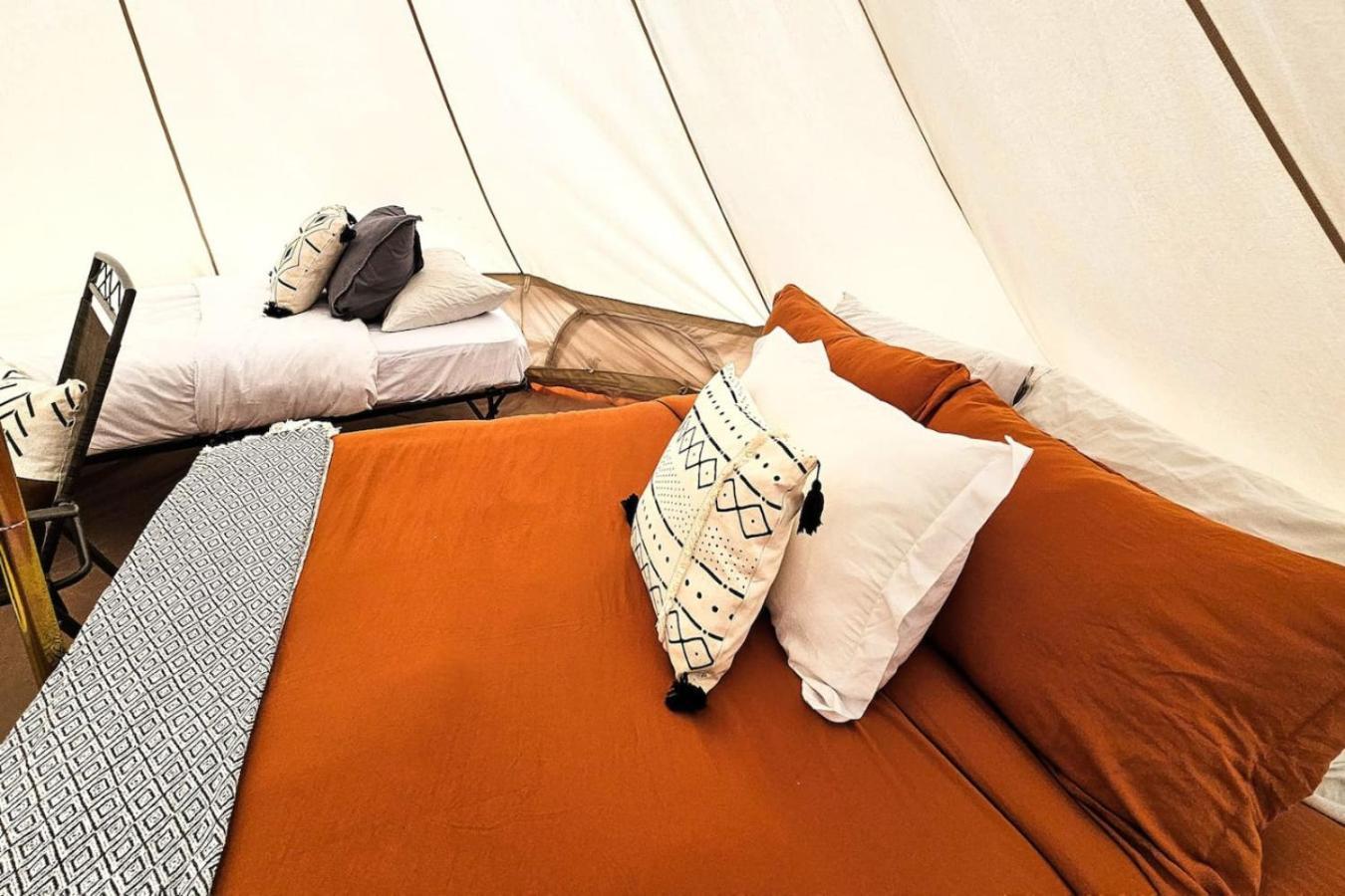 Glamping Family Tent At Private Riverside Ranch Luxury tent