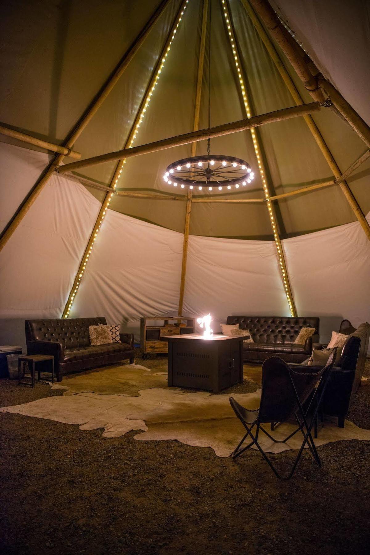 Under Canvas Luxury tent