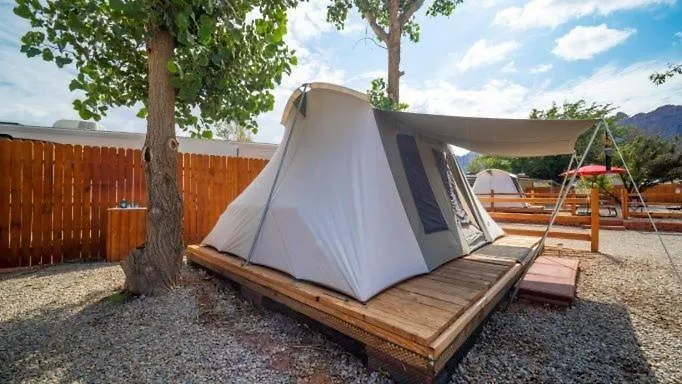 Funstays Glamping Setup Tent In Rv Park #2 Ok-T2