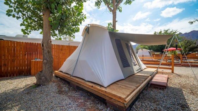 Funstays Glamping Setup Tent In Rv Park #2 Ok-t2 Luxury tent