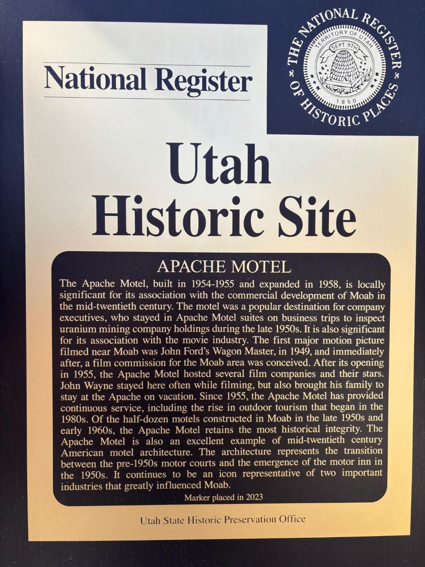 Apache Hotel Moab